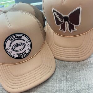 Tan Tailgate Season Foam Front Trucker Hats